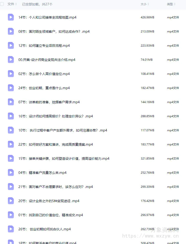 巧匠设计师商业变现兵法【画质高清只有视频】