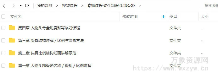 祝凯素描课程·硬性知识·头部骨骼【画质普通】