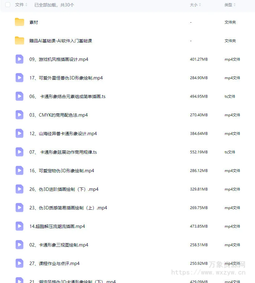 狂奔的包子零基础AI商业插画实战班第4期【画质高清有素材】