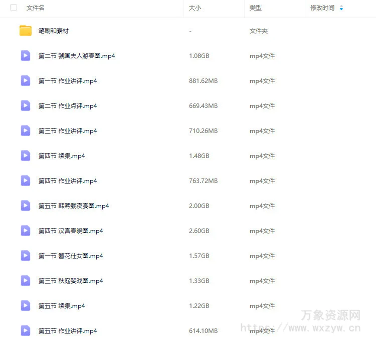 钟小朋友水墨古画再创作2024【画质不错有笔刷和素材】