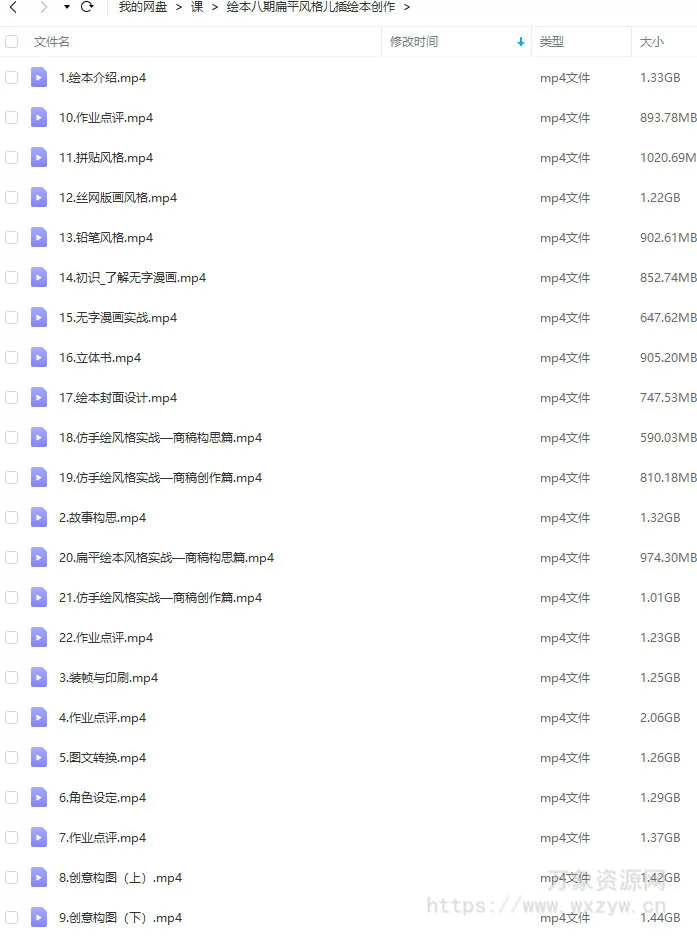 今日有学2022绘本进阶班扁平风格儿插绘本创作第8期【画质超清只有视频】