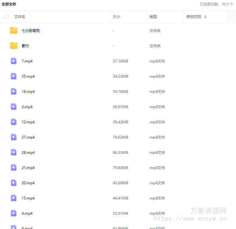 七分甜水彩人物团练第1期2024【画质较差有笔刷和素材】