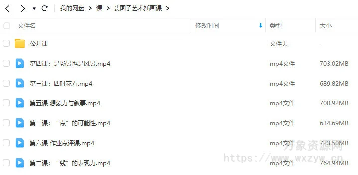 贵图子艺术插画课2023【画质不错只有视频】