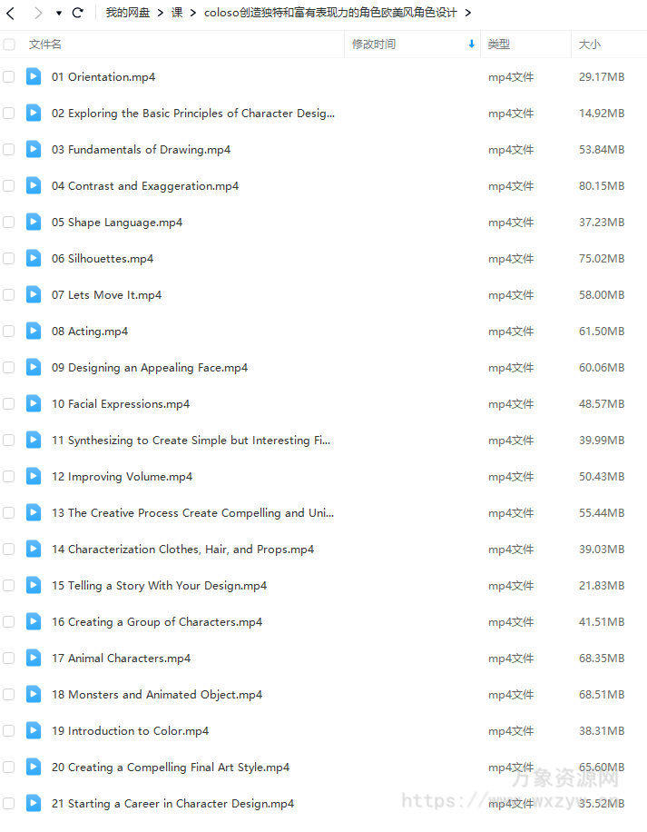 Coloso创造独特和富有表现力的角色设计【画质不错只有视频】