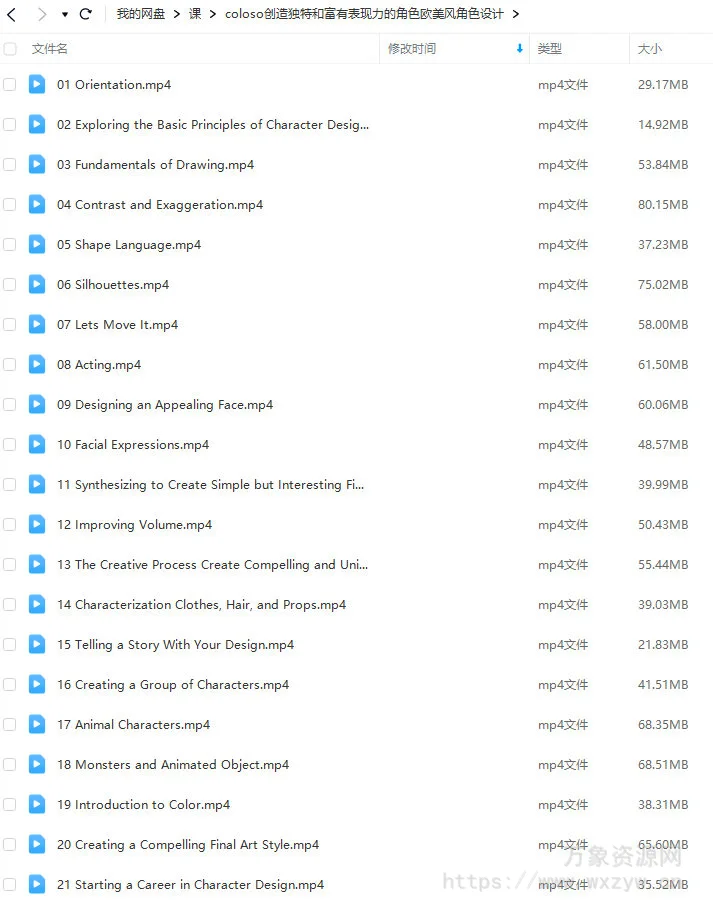 Coloso创造独特和富有表现力的角色设计【画质不错只有视频】