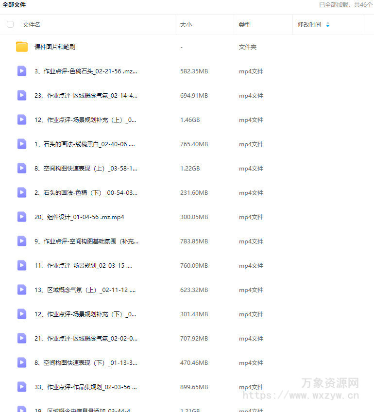 天下第三猪场景概念网络班第1期2024【画质还行有课件笔刷】