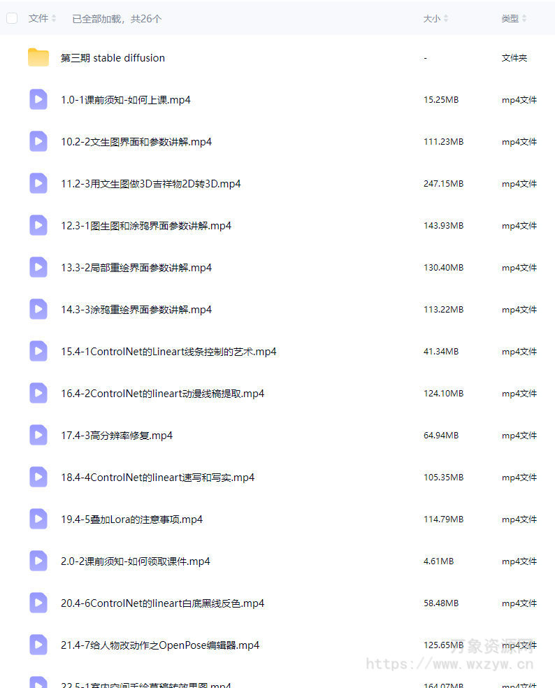 谢安妮SD教程安装-线稿-上色-二维转三维【画质高清有大部分素材】