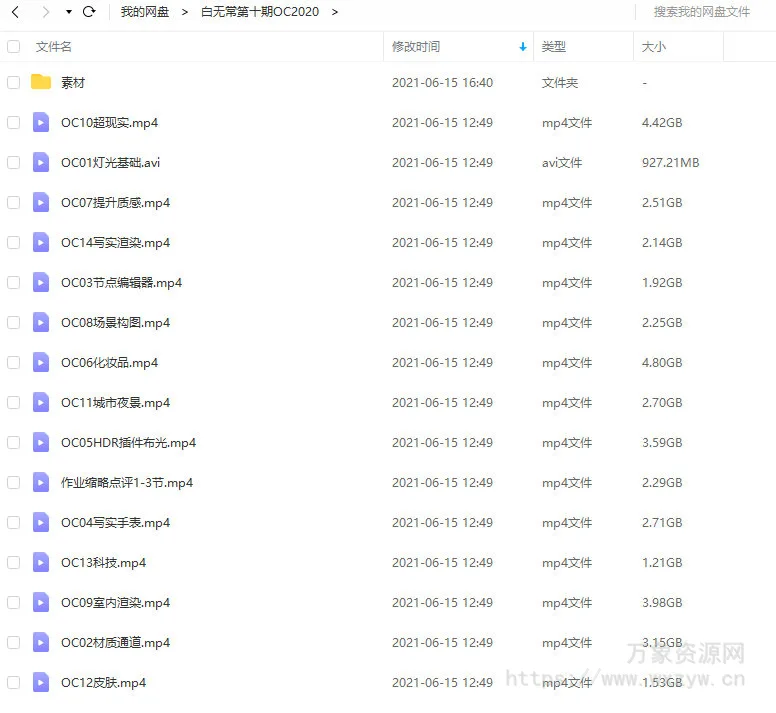 白无常C4D+OC第十期2020年12月【画质高清有素材】
