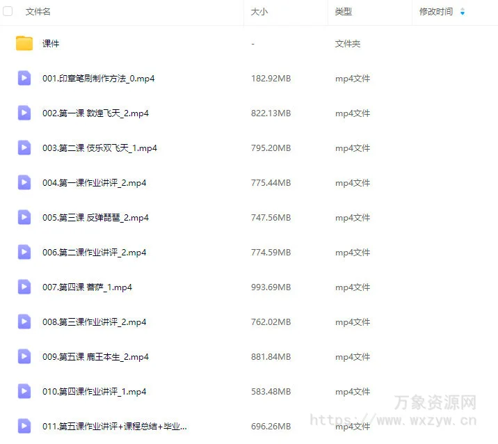 钟小朋友敦煌壁画主题课2024【画质还可以有笔刷和课件】