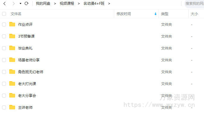 名动漫4+F网络班【画质高清】