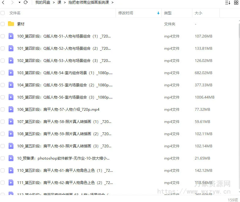 拖把老师2022商业插画系统课【画质不错有素材】