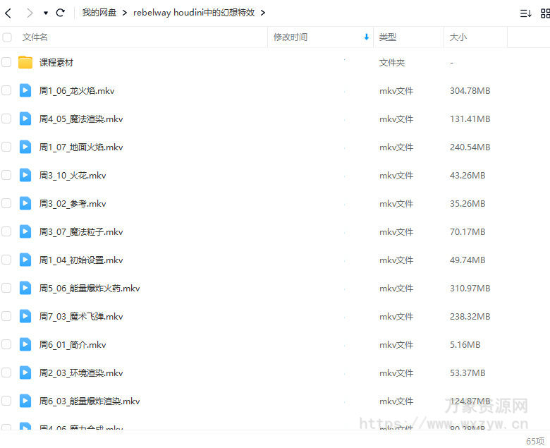 rebelway houdini中的幻想特效2023年【画质高清有素材】