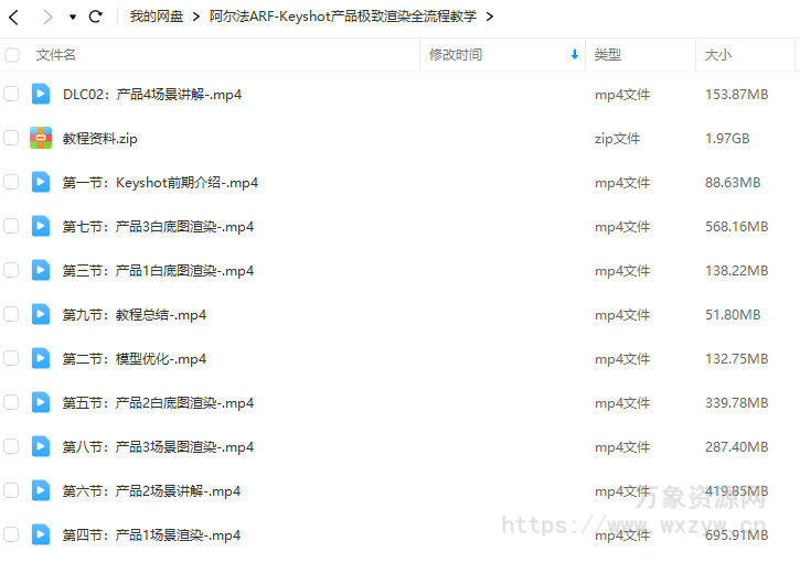 阿尔法ARF Keyshot产品极致渲染全流程教学【画质不错有素材】