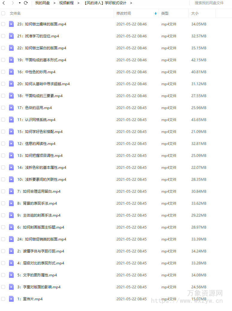 【风的诗人】快速学好版式设计【画质高清】