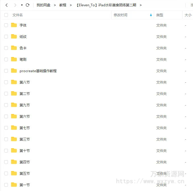 【Eleven_To】水彩美食团练第二期2021年3月ipad插画课【画质高清有笔刷素材】