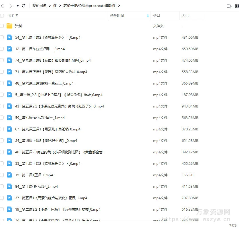 苏格子IPAD绘画procreate基础课2022年【画质不错有素材】