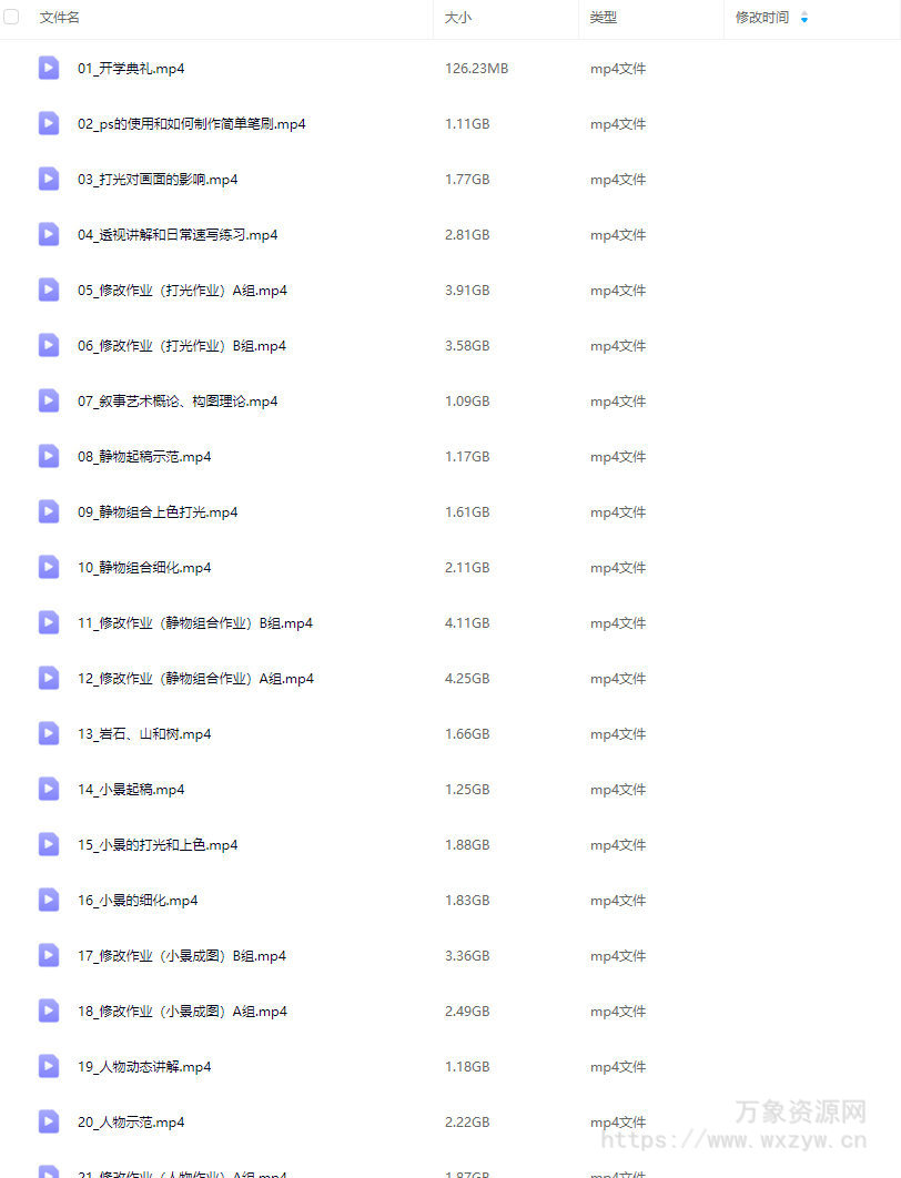 三伏2024古风氛围场景专题课【画质高清只有视频】