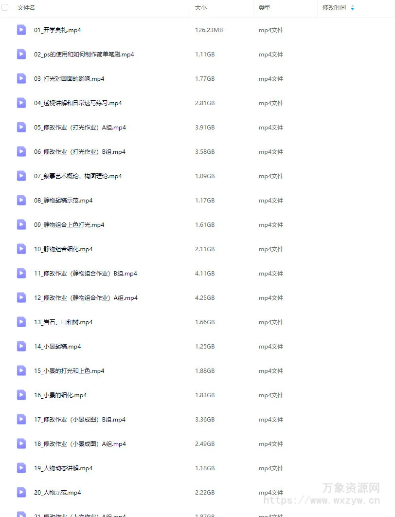 三伏2024古风氛围场景专题课【画质高清只有视频】