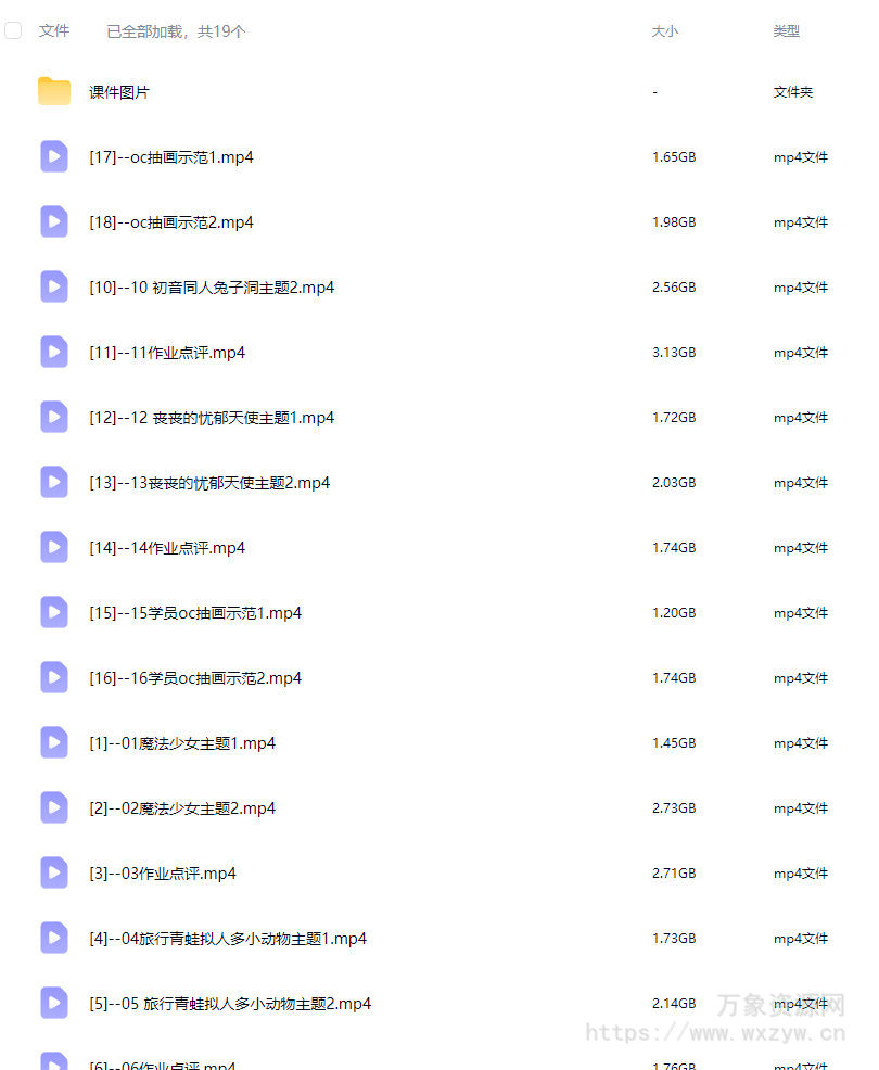 二木萌系平涂少女头像团练第5期2025【画质高清有课件图】