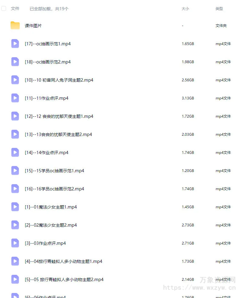 二木萌系平涂少女头像团练第5期2025【画质高清有课件图】