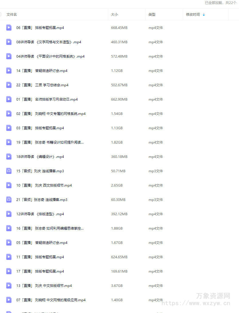 研习社名师排版月2024【画质高清只有视频】