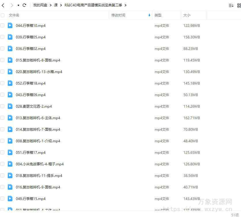 R站C4D电商产品建模实战宝典第三季【画质还可以有参考图】