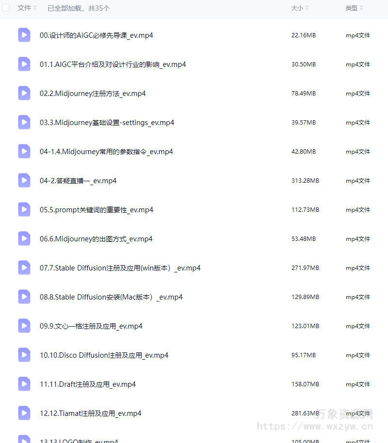 胡鸽设计师的AIGC必修课【画质高清只有视频】