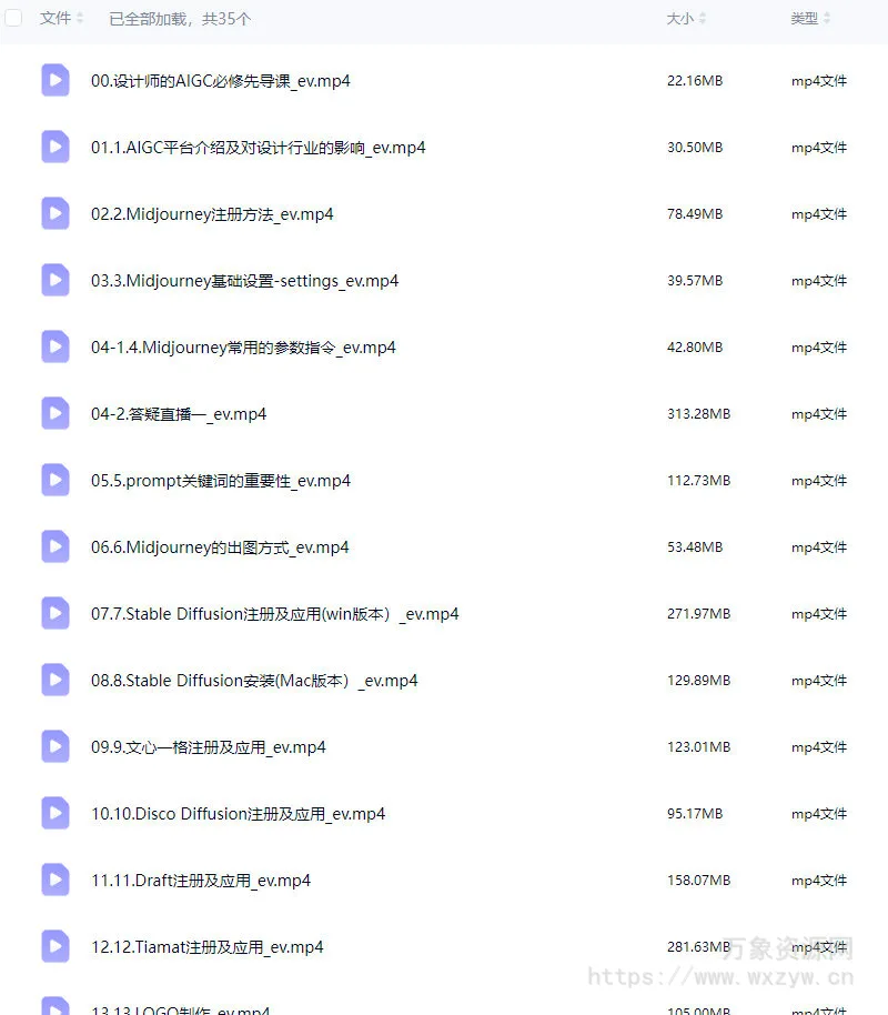 胡鸽设计师的AIGC必修课【画质高清只有视频】