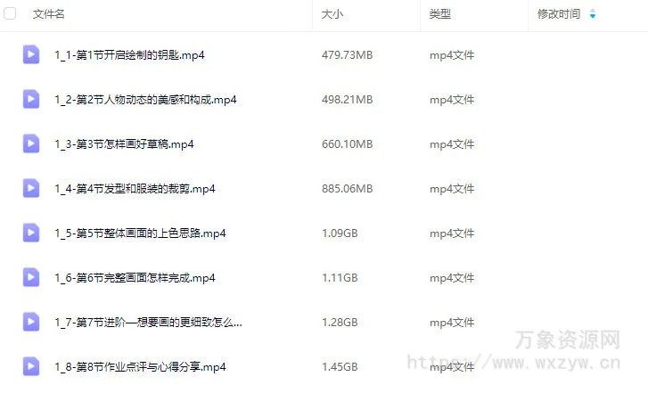 工業废水iPad日系平涂立绘创作班2024【画质高清只有视频】