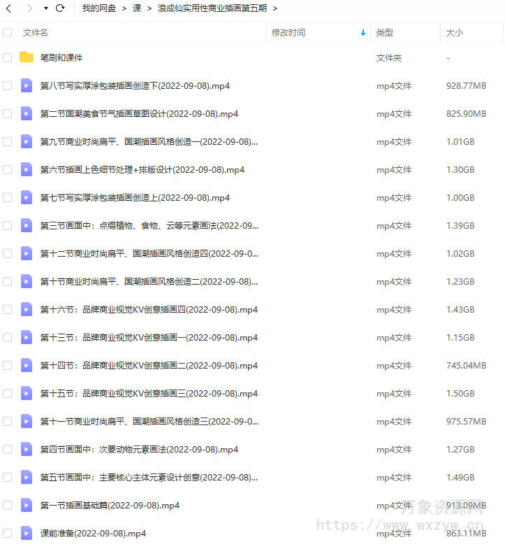 浪成仙2022实用性商业插画第五期【画质一般有笔刷素材】