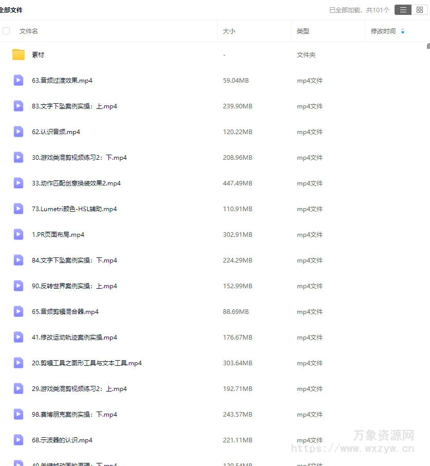 育宗教育Pr2024影视剪辑教程零基础入门【画质不错有素材】