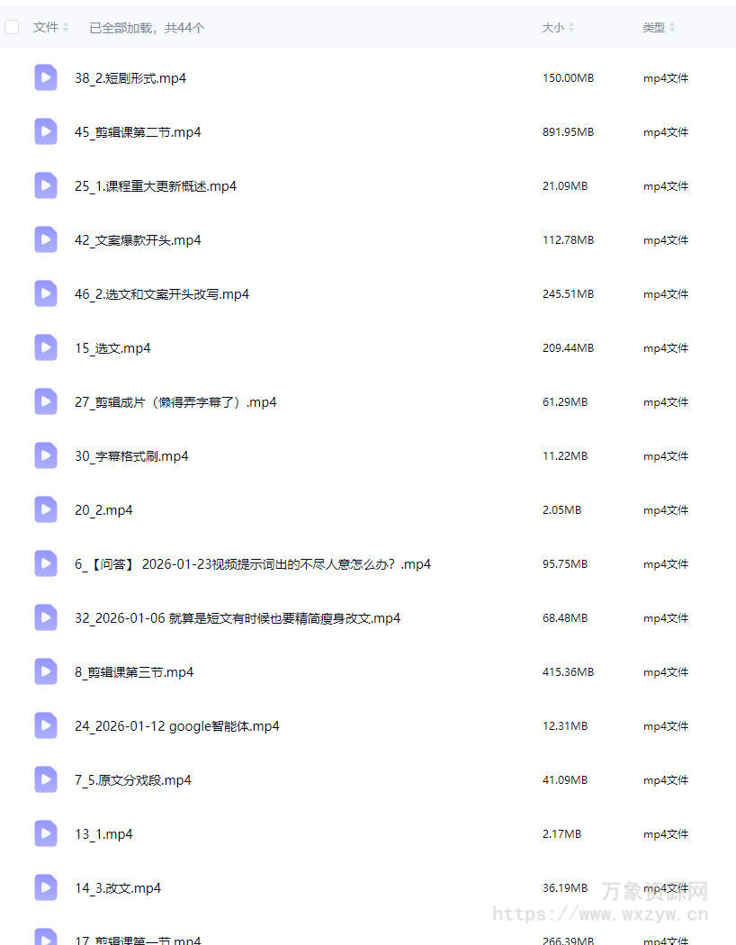 Ai漫剧班陪跑课2026从零开始做AI漫剧【画质高清只有视频】