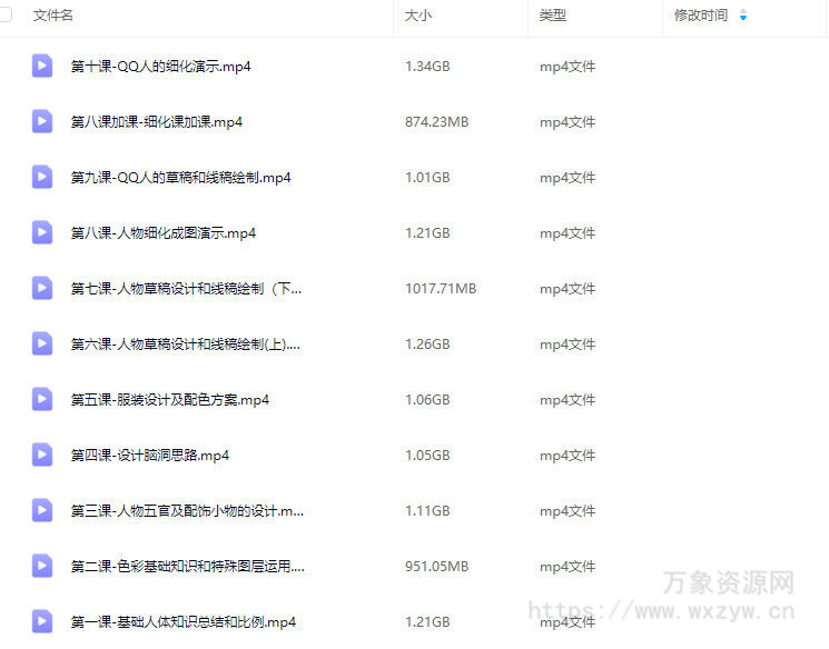 拾一鸭鸭CG正比例人物设计及颜色系统课2024【画质不错只有视频】