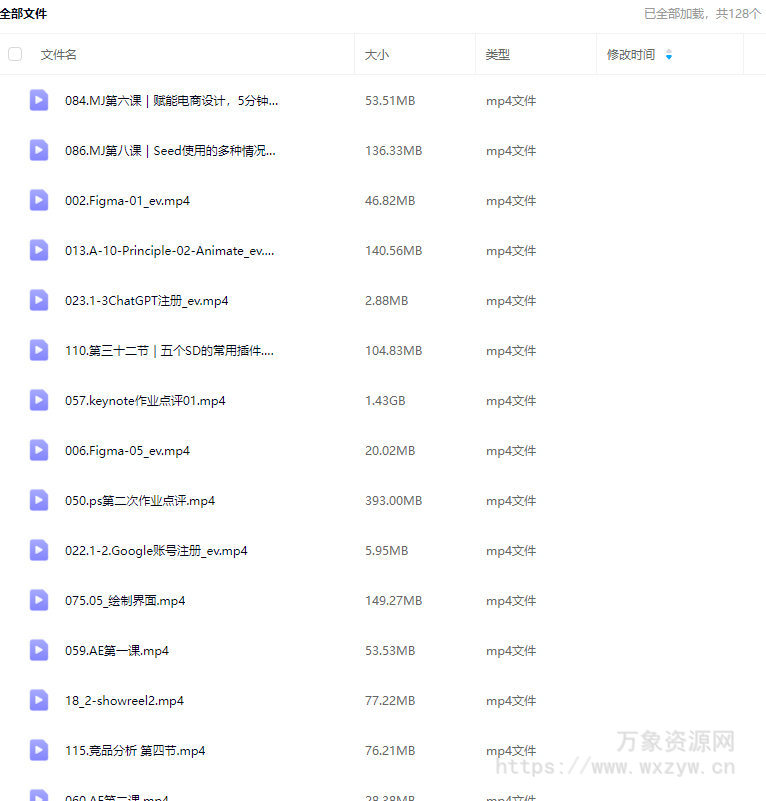 且曼UI设计全能班第19期2024【画质普通只有视频】