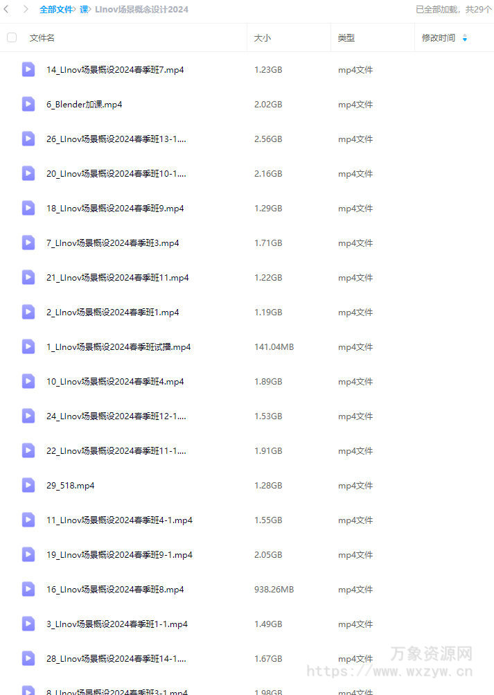 LInov场景概念设计2024年blender教程【画质高清只有视频】