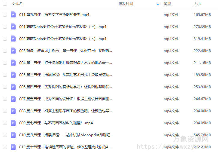 剑桥艺术学院综合材料叙事风插画课2022【画质不错只有视频】