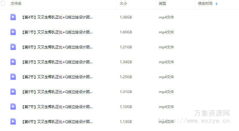 又又生椰乳正比+Q版立绘设计团练2025【画质高清只有视频】