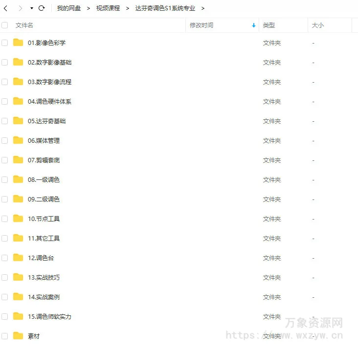 影视工业 达芬奇调色S1系统专业【画质还行有素材】