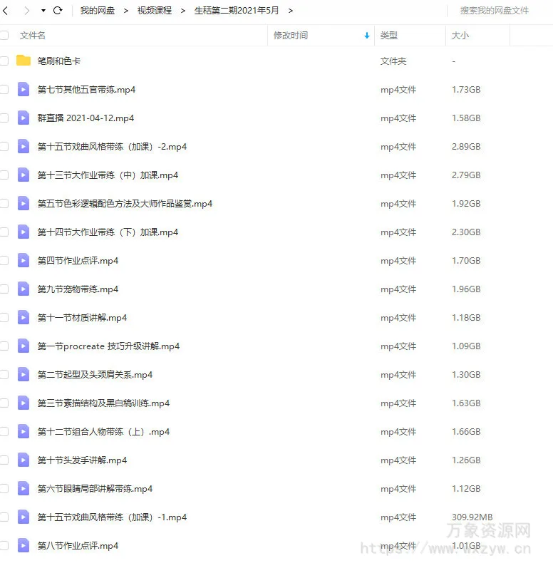 生秳ipad插画2021年5月结课【画质高清有笔刷素材】