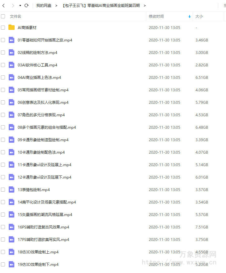 【老课】包子王云飞零基础AI商业插画全能班第四期