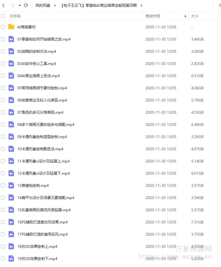 【老课】包子王云飞零基础AI商业插画全能班第四期