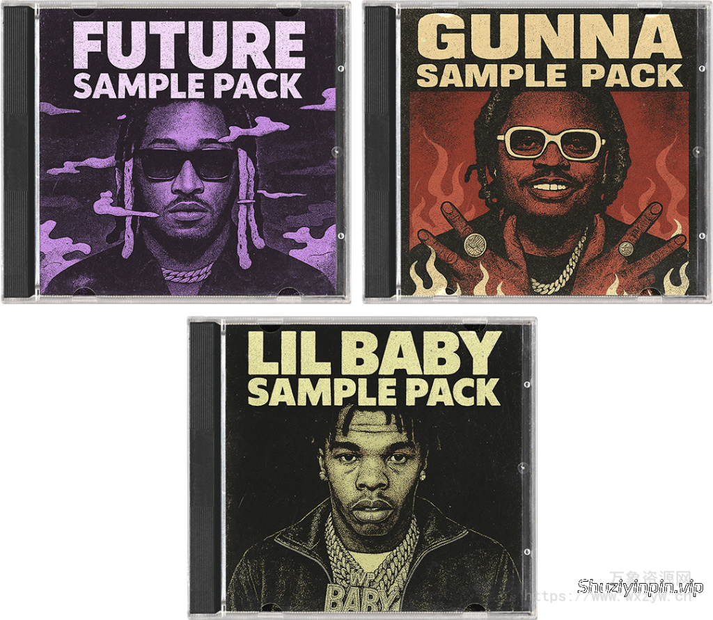 [Trap陷阱鼓组采样合集] Adieu Atlanta Legends Bundle [WAV, MiDi]（2.38GB）