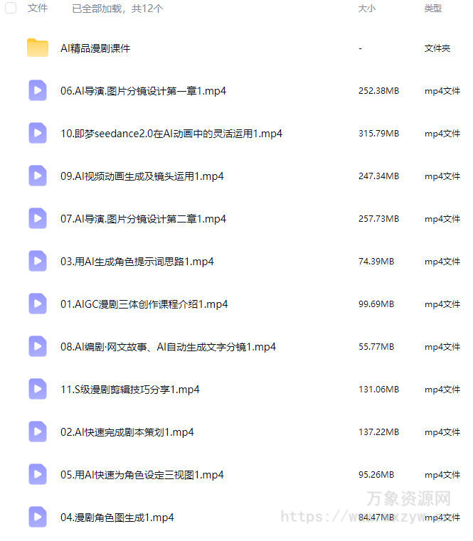 云驿AIGC精品漫剧创作全流程解析2026【画质不错有课件】