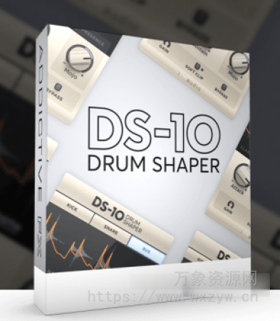[创意鼓声瞬态整形神器] XLN Audio DS-10 Drum Shaper v1.3.6.3 Incl Patched and Keygen-R2R [WiN]（81.02MB）